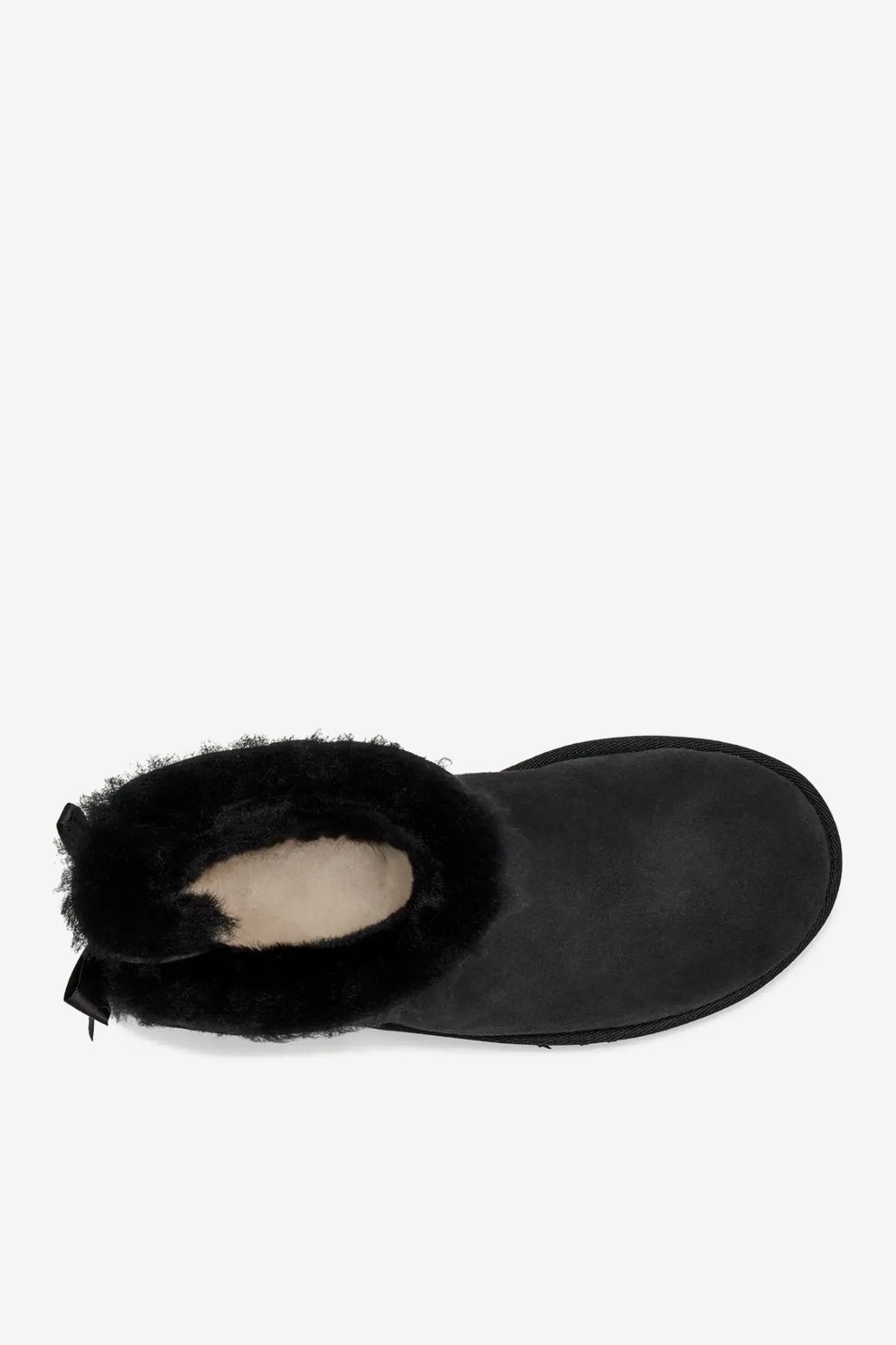 UGG Mini Bailey Bow II stivale nero donna con fiocco-5