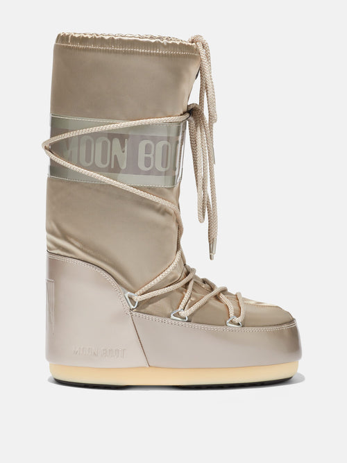 Moon boot Doposci Icon Alto Glance Platino Donna