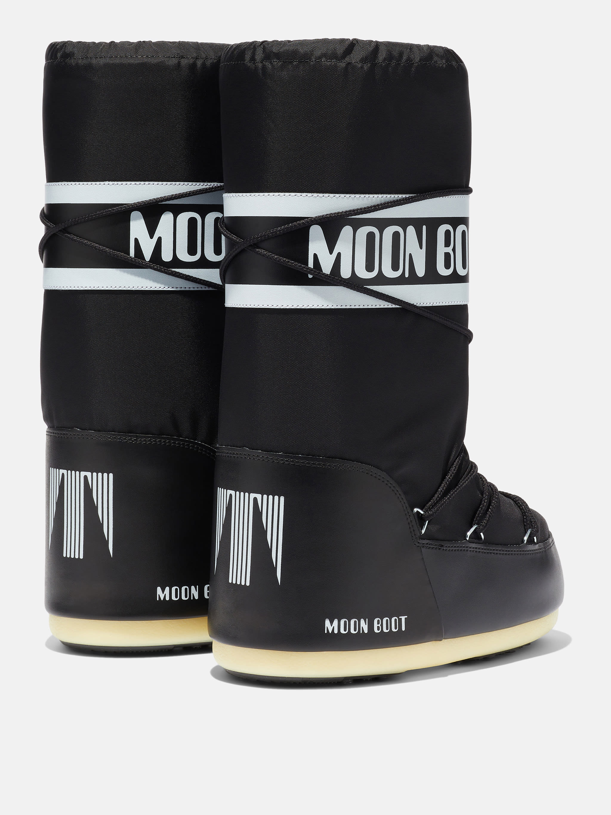 Moon boot Doposci Icon Alto Nylon Nero Donna-4