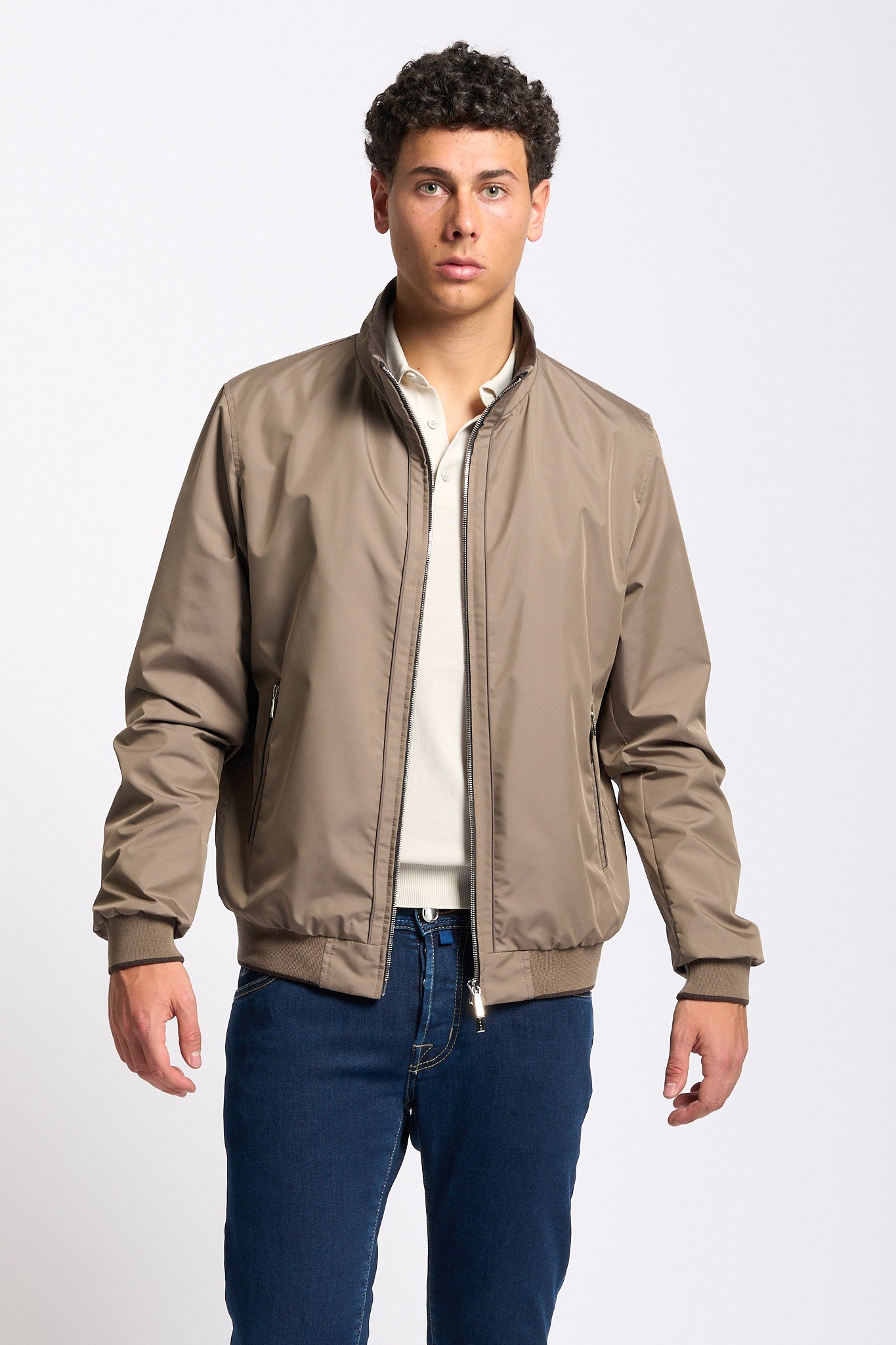 Moorer Bomber Manetti Visone Uomo-4
