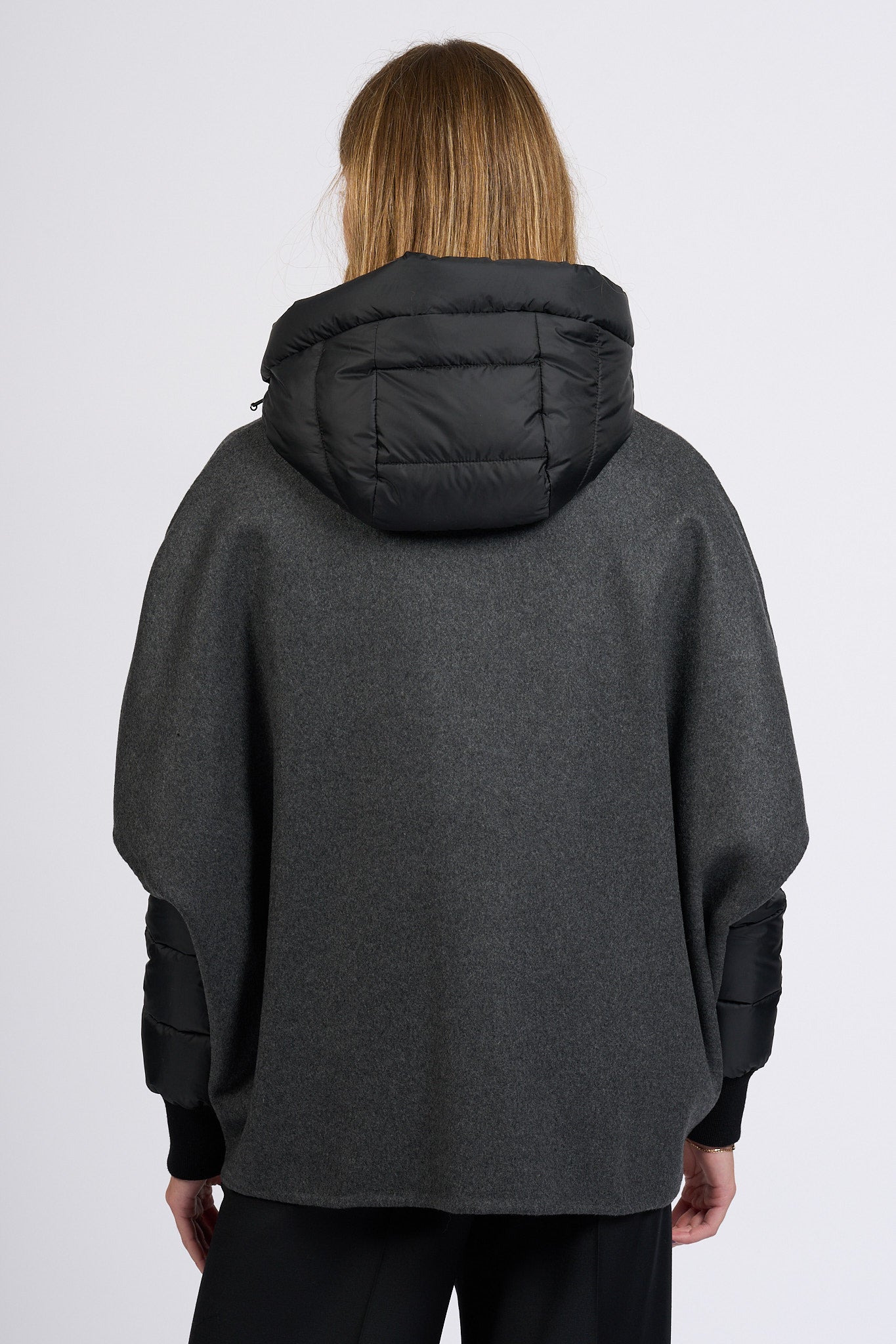 Moorer Cappa Antracite Donna-6