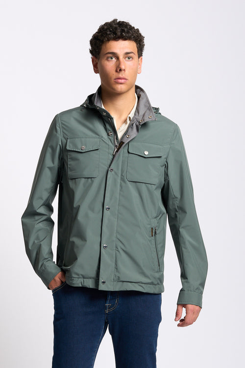 Moorer Giacca Camicia Fenzi Ginepro Uomo