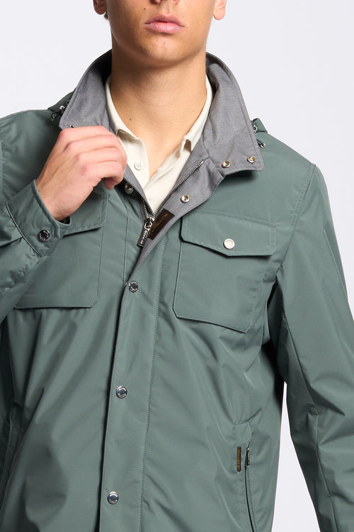 Moorer Giacca Camicia Fenzi Ginepro Uomo-2