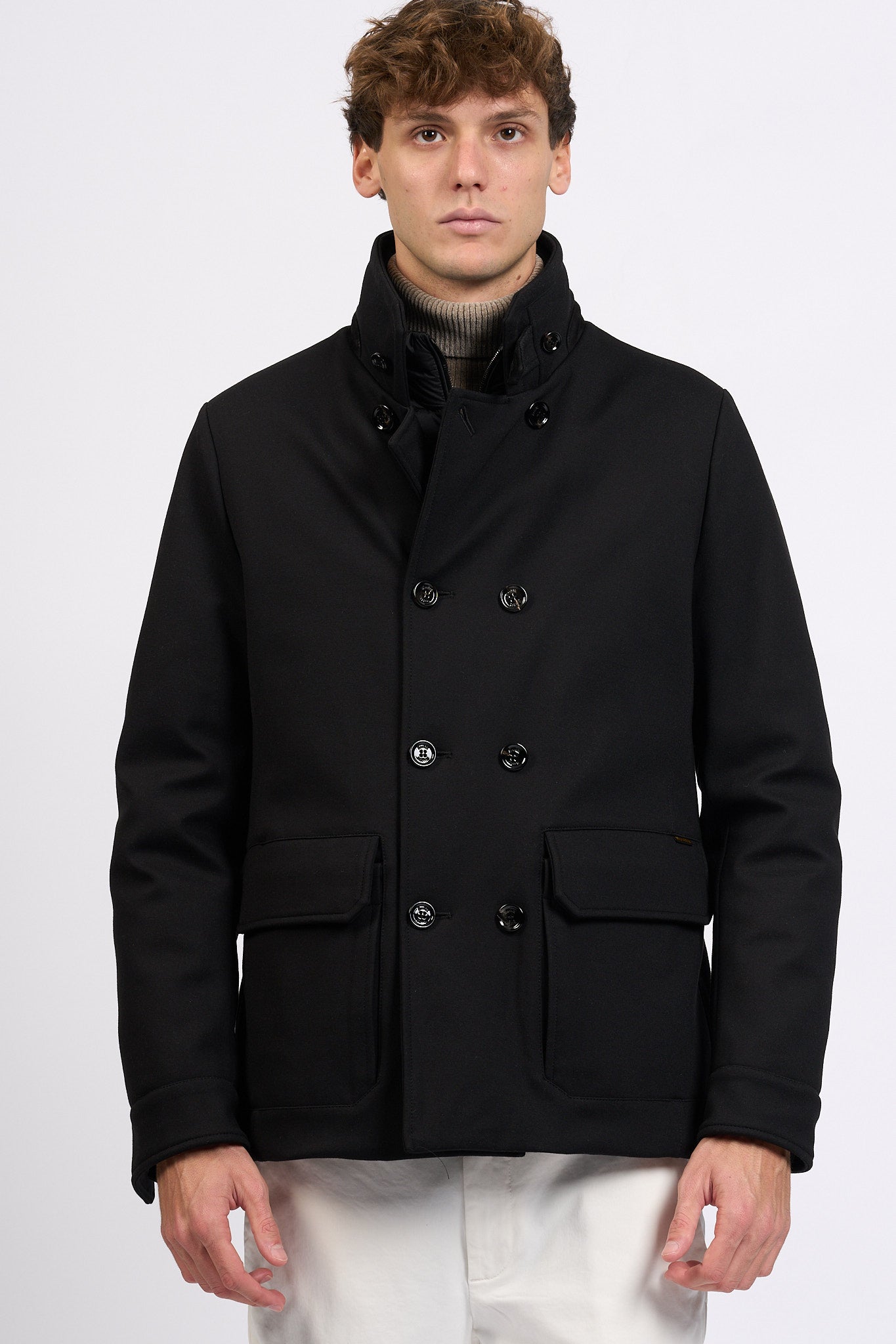 Moorer Giaccone BAS-TZ Nero Uomo-3