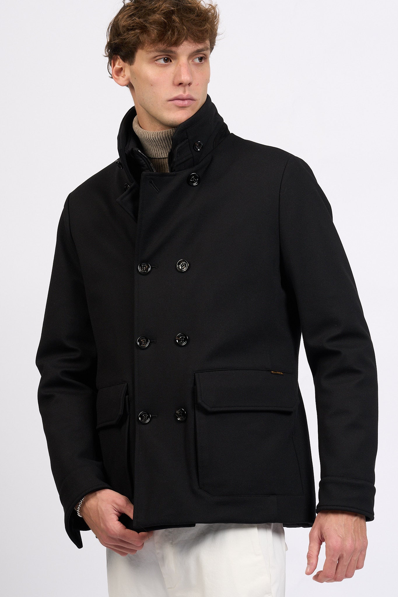 Moorer Giaccone BAS-TZ Nero Uomo-5