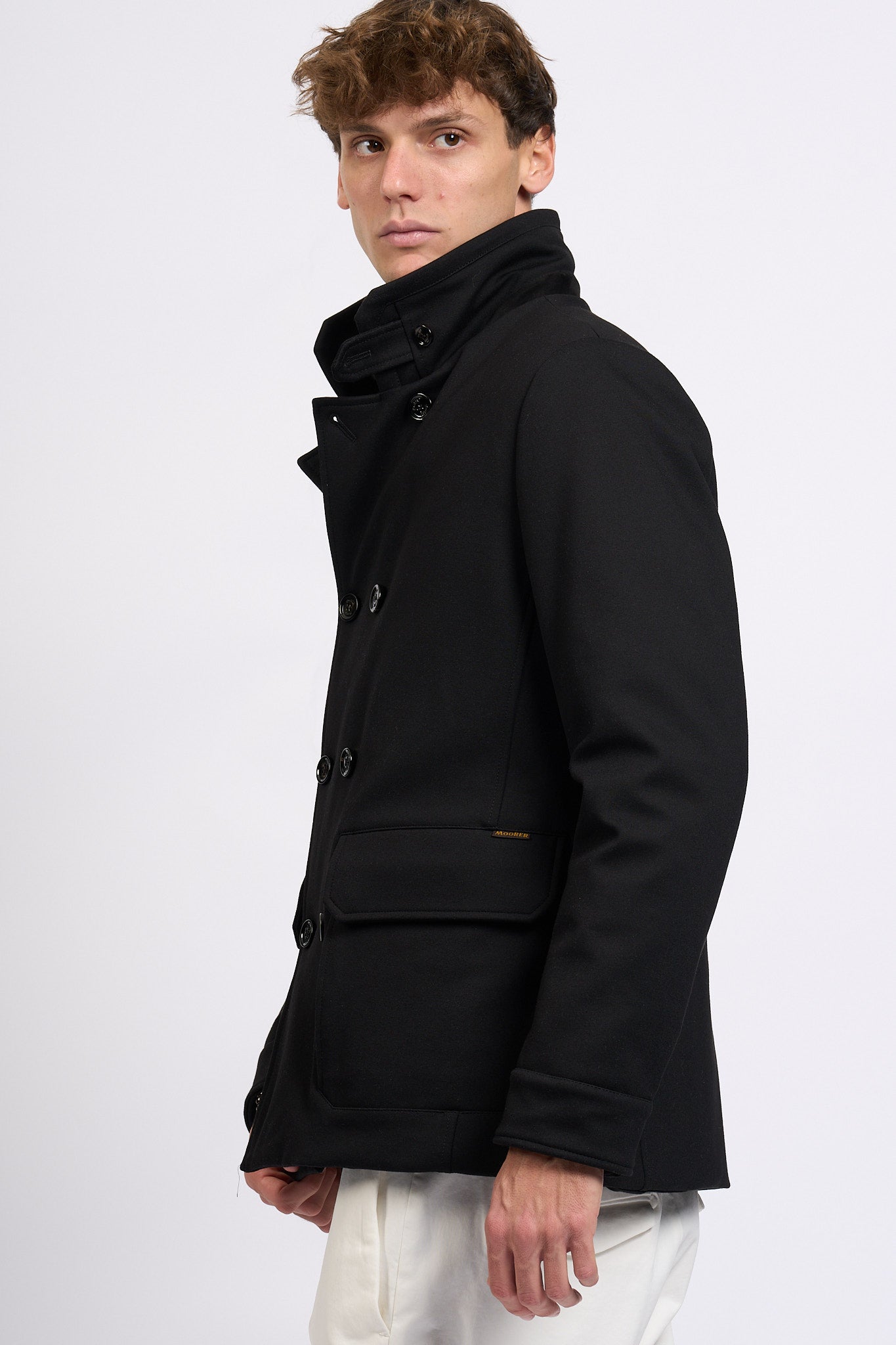 Moorer Giaccone BAS-TZ Nero Uomo-6