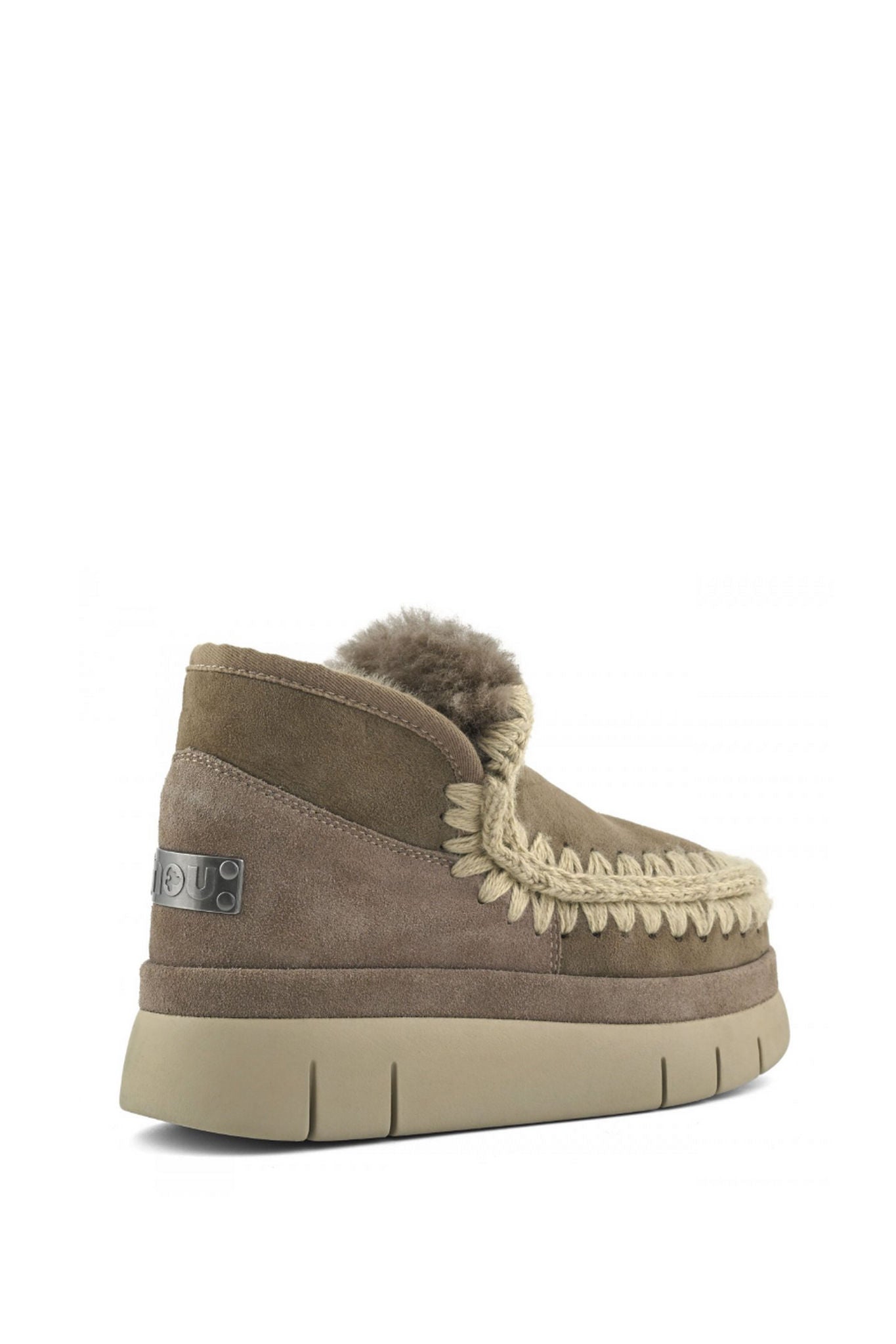 Mou Bounce Welt Sneaker Grigio Donna-3