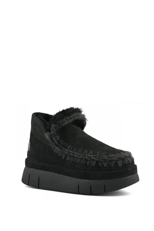 Mou Bounce Welt Sneaker Nero Donna-2