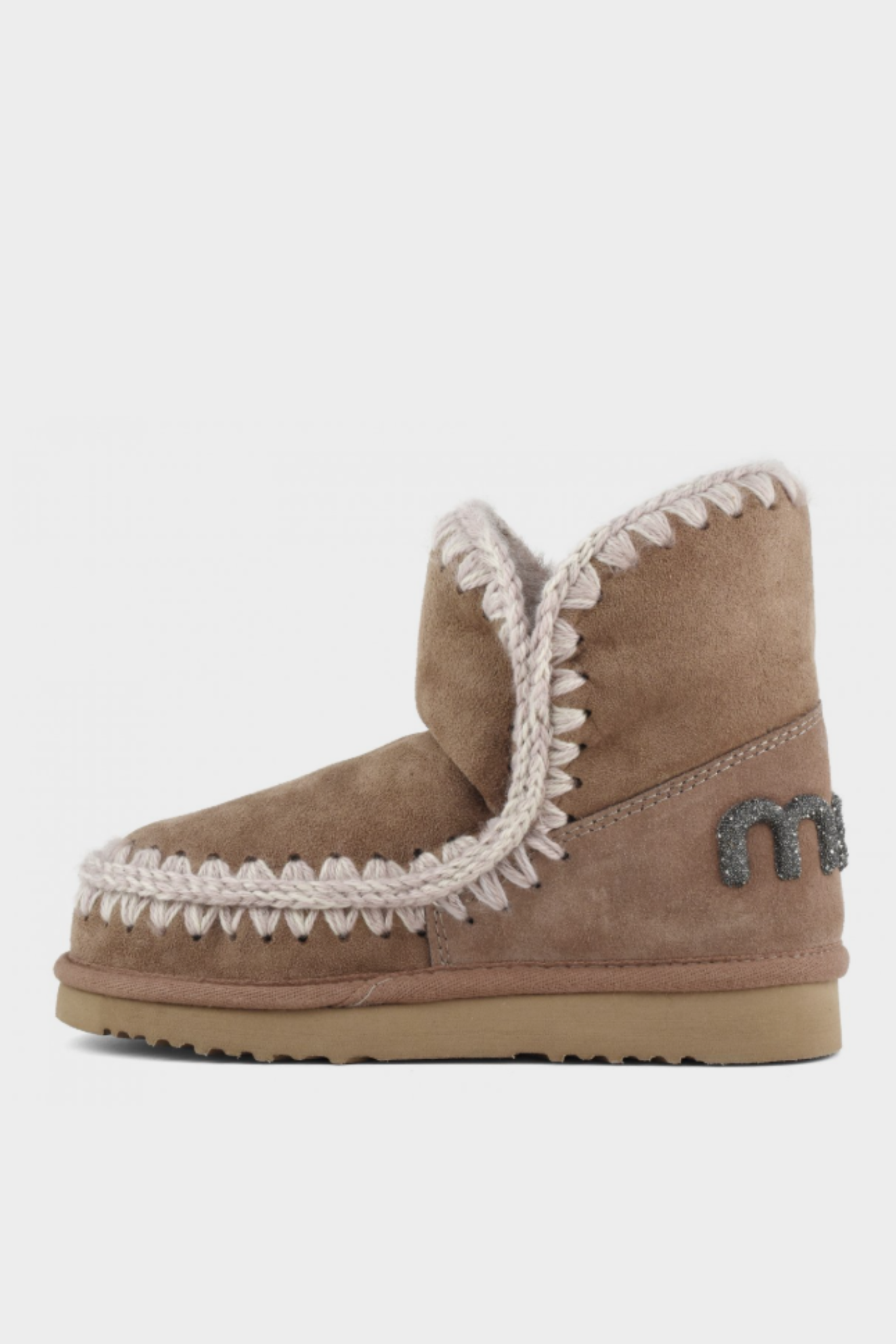 Mou Eskimo18 Glitter Logo Marrone Donna-3