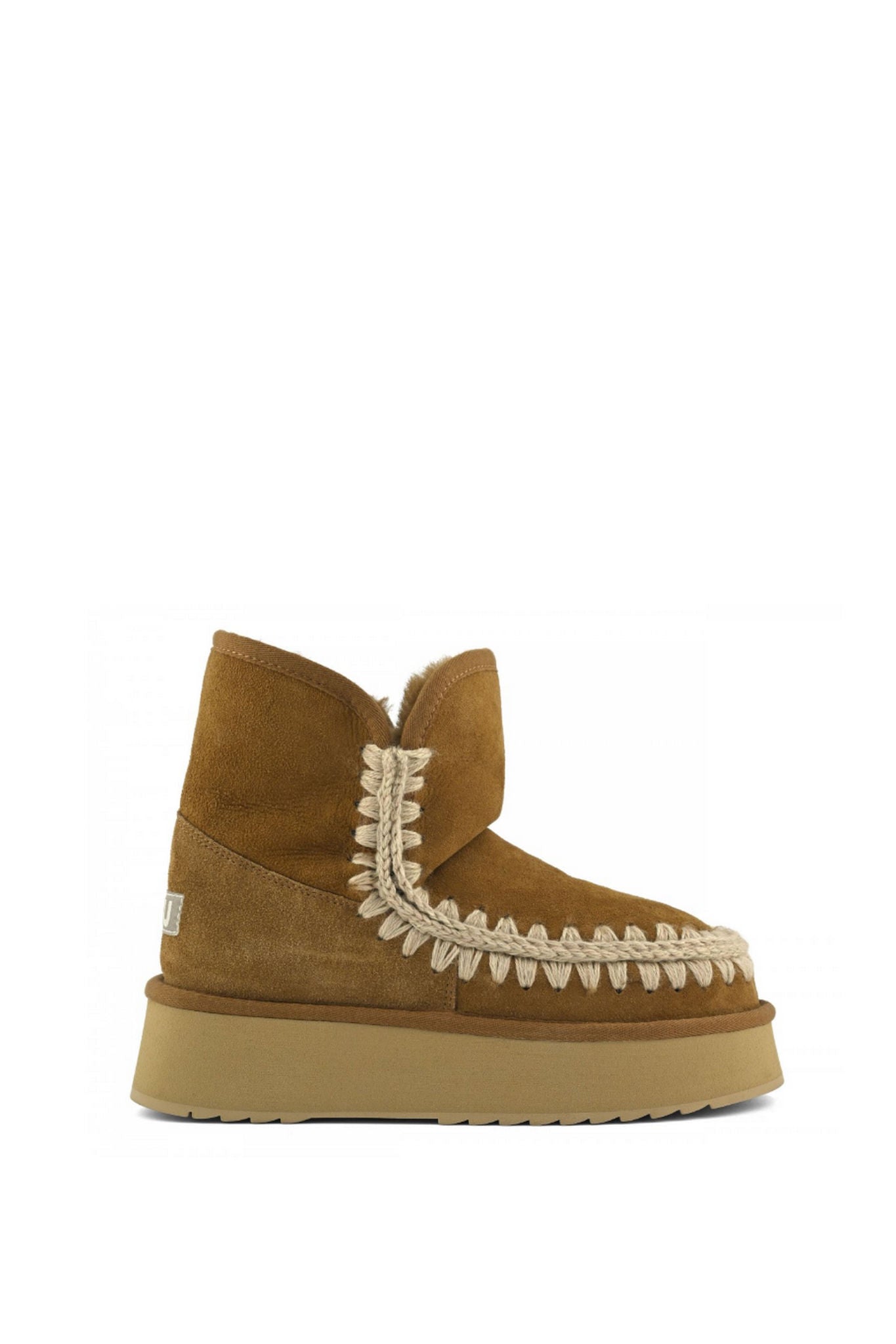 Mou Platform Boot Cognac Donna-1