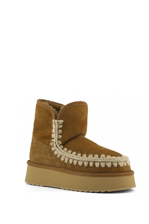Mou Platform Boot Cognac Donna-2