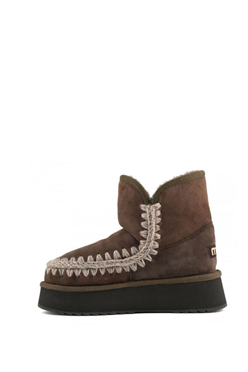 Mou Platform Boot Marrone Donna-2