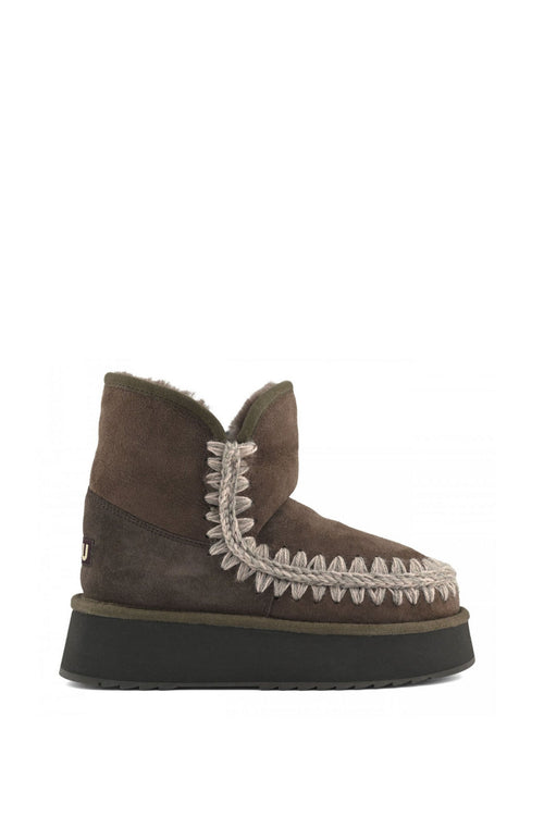 Mou Platform Boot Marrone Donna