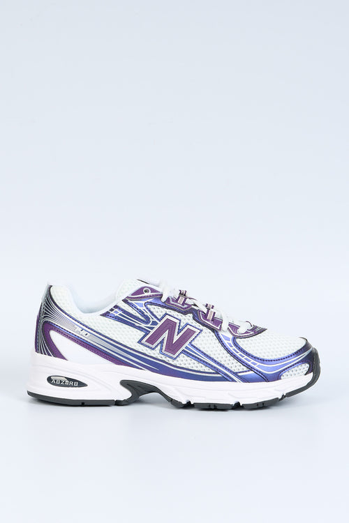 New Balance Sneaker 740 Bianco/Viola Donna