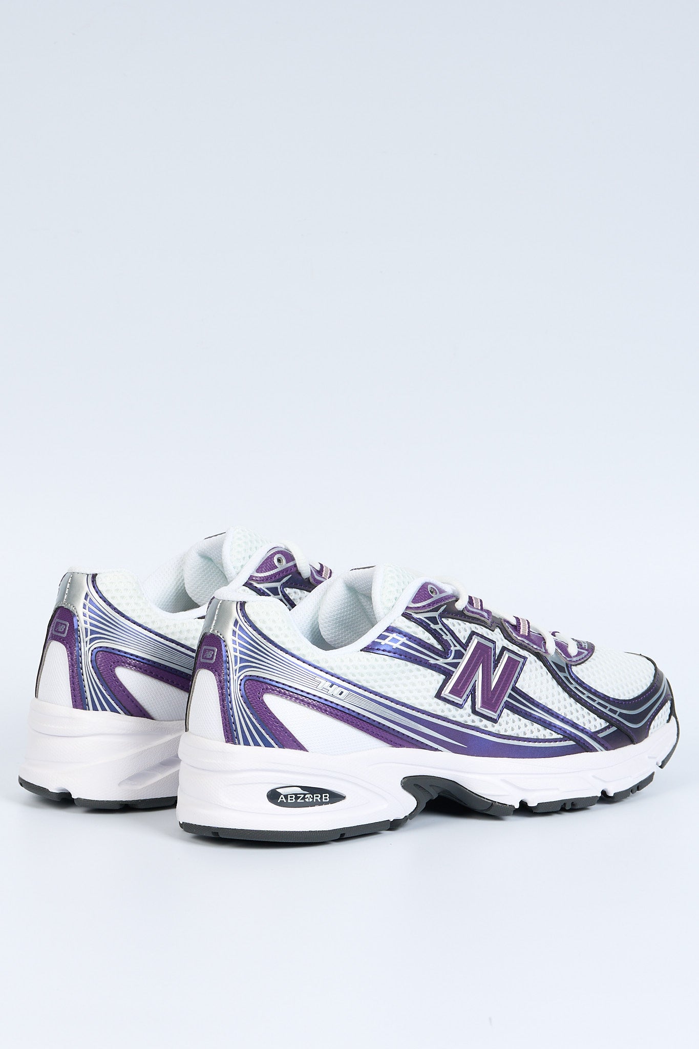New Balance Sneaker 740 Bianco/Viola Donna-4