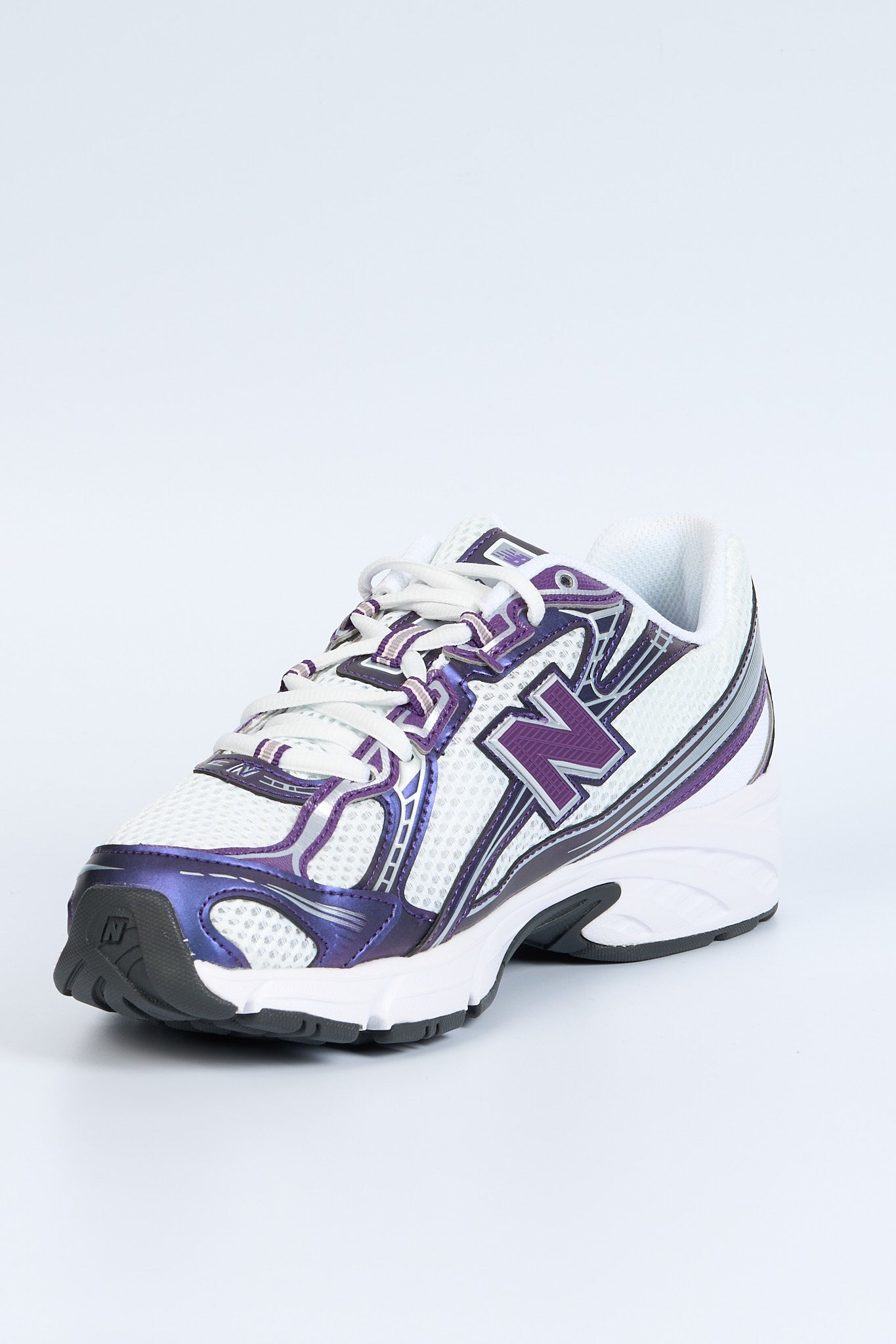 New Balance Sneaker 740 Bianco/Viola Donna-5