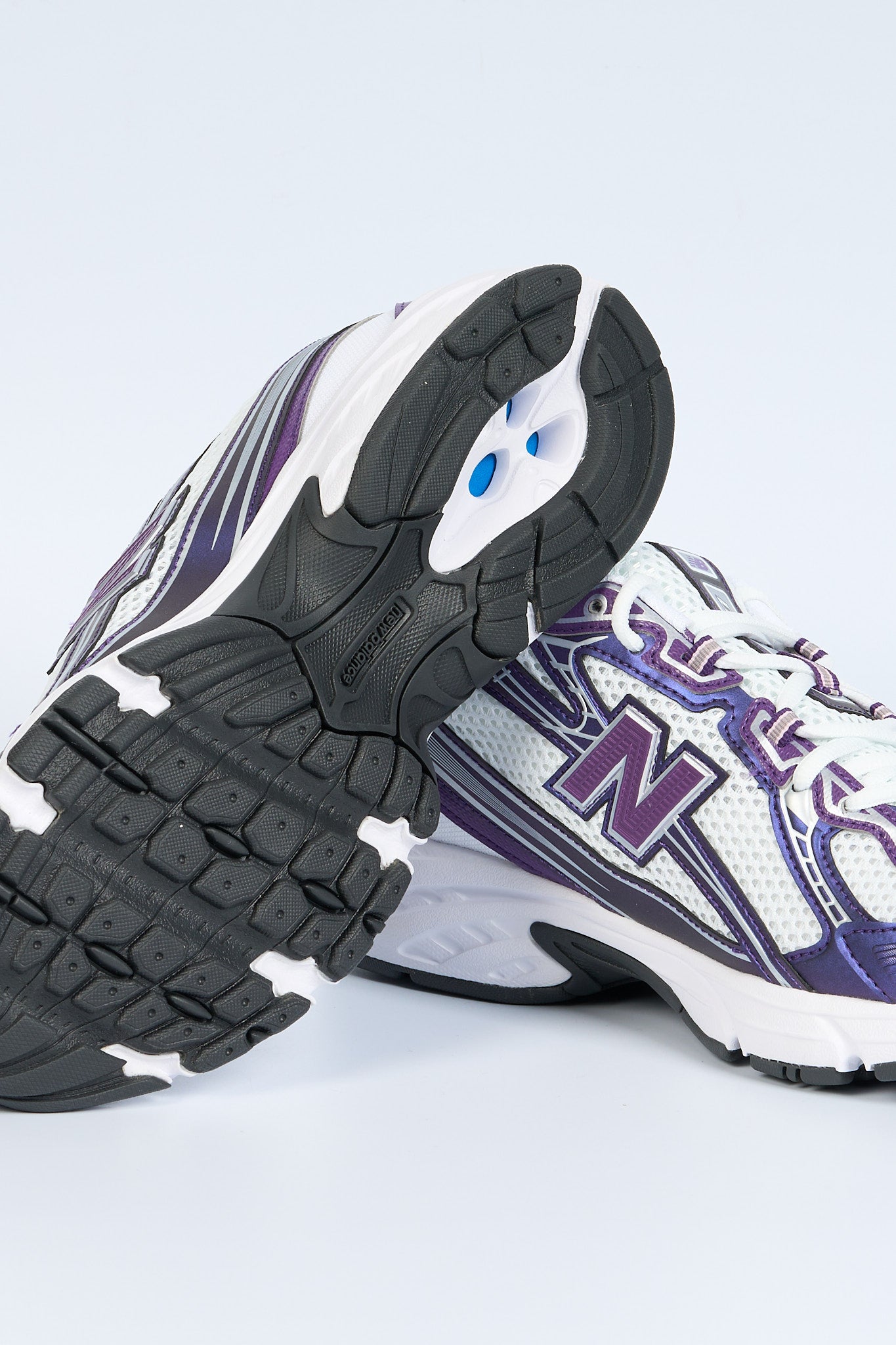 New Balance Sneaker 740 Bianco/Viola Donna-6