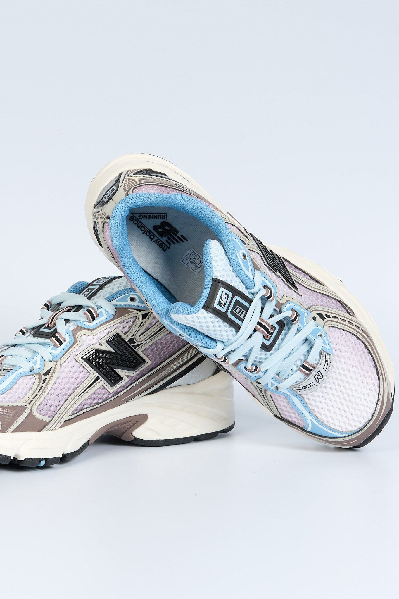 New balance Sneaker 740b Mesh Marrone/bianco Donna-4