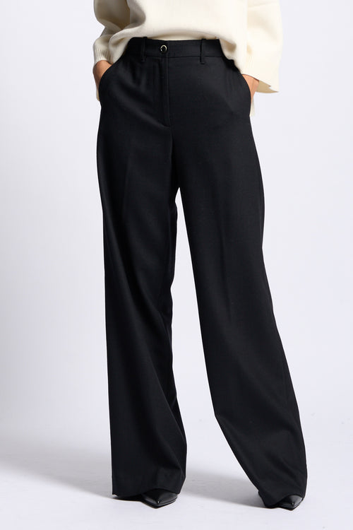 Nine in the morning Pantalone FIAMMA Boy nero donna