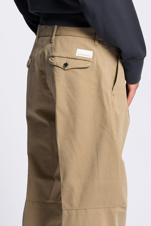 Nine in the morning Pantalone GIULIO Carrot Beige Uomo
