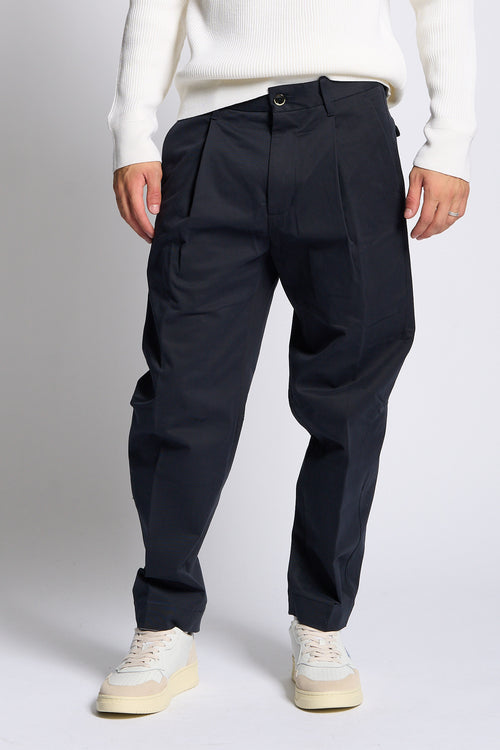 Nine in the morning Pantalone GIULIO Carrot Blu Uomo