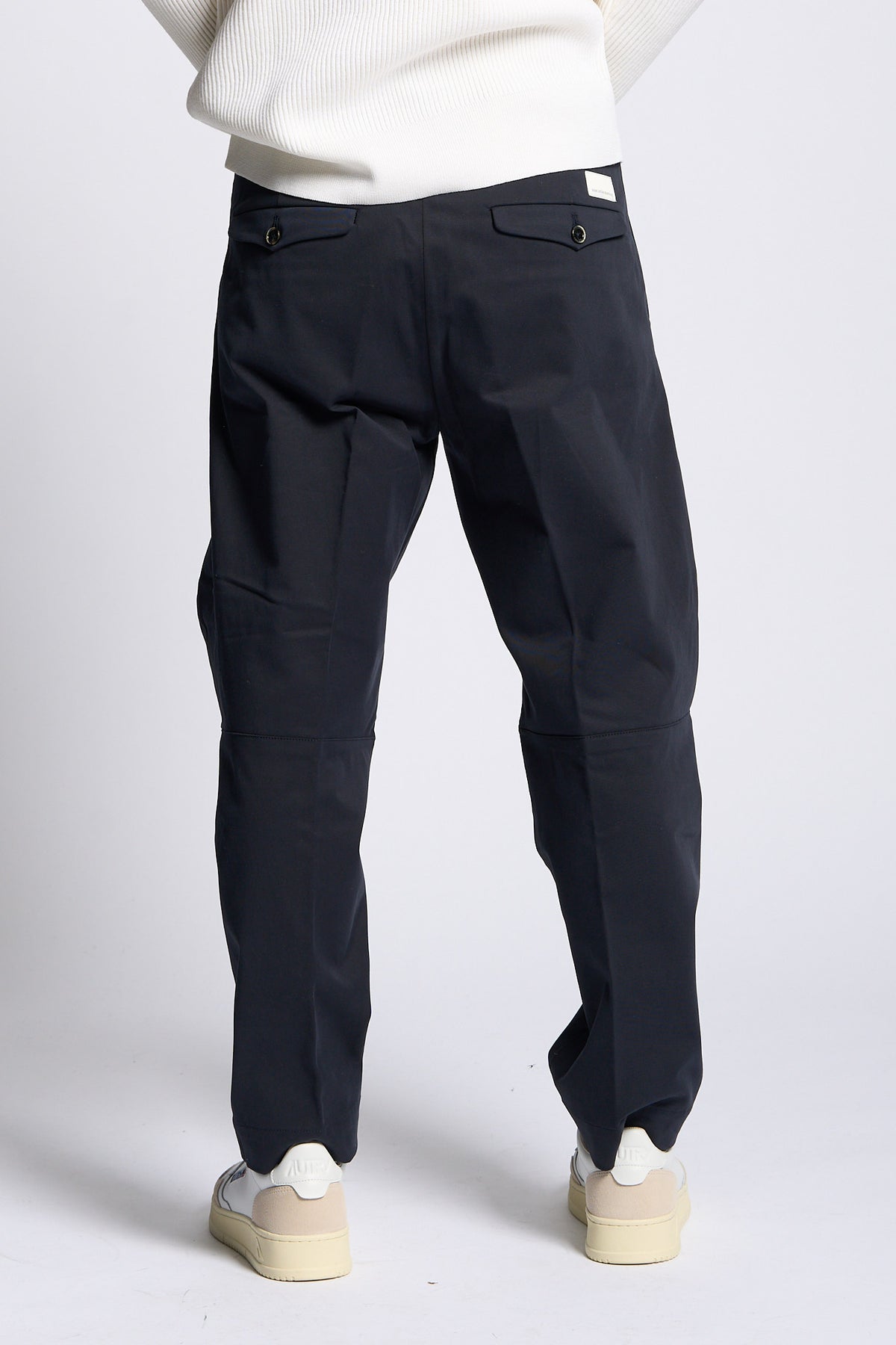 Nine in the morning Pantalone GIULIO Carrot Blu Uomo-5