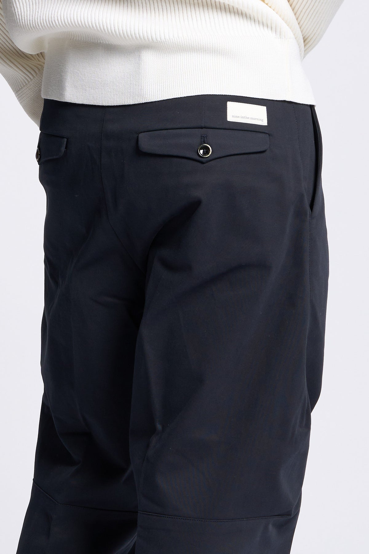 Nine in the morning Pantalone GIULIO Carrot Blu Uomo-3