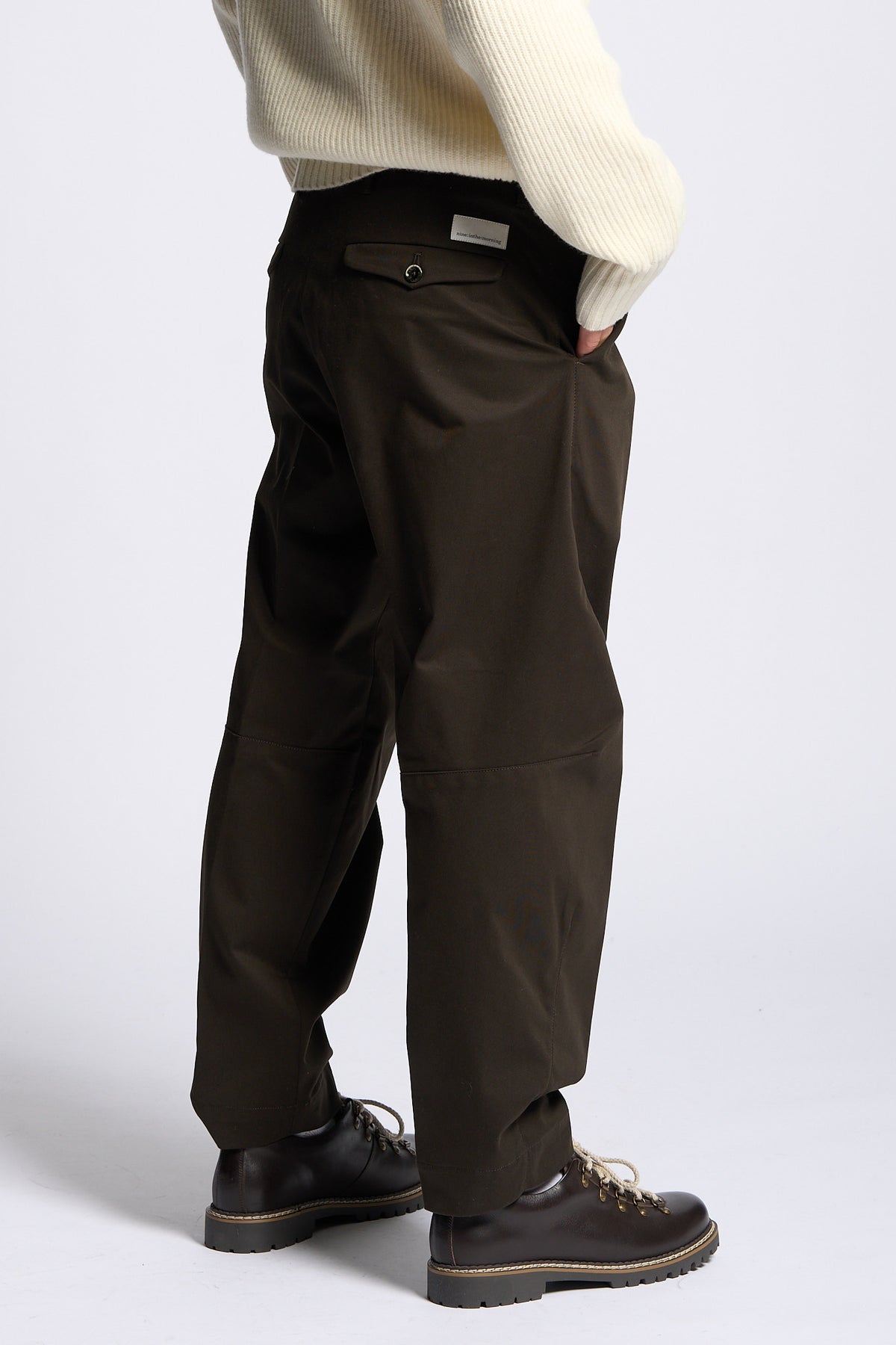 Nine in the morning Pantalone GIULIO Carrot Moro Uomo-2