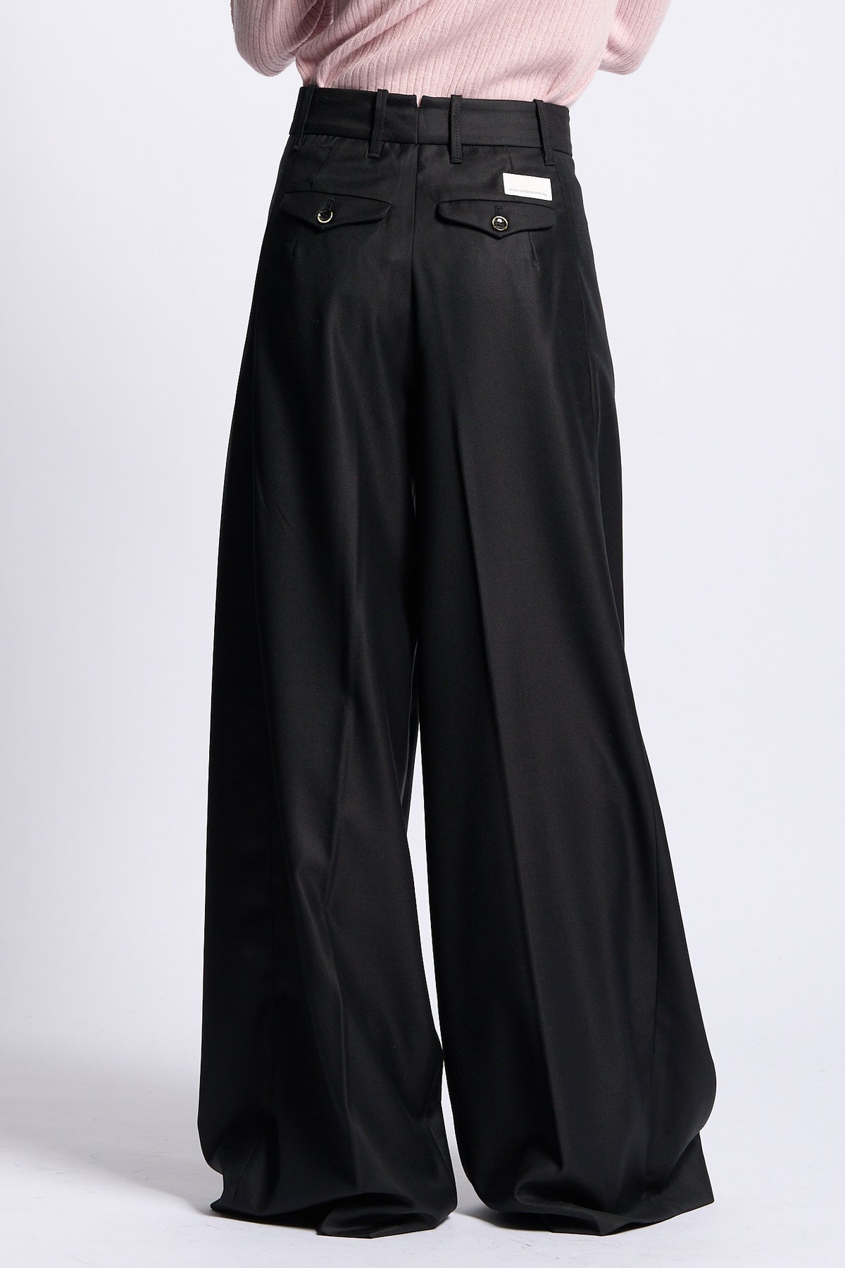 Nine in the morning Pantalone PETRA donna nero-4