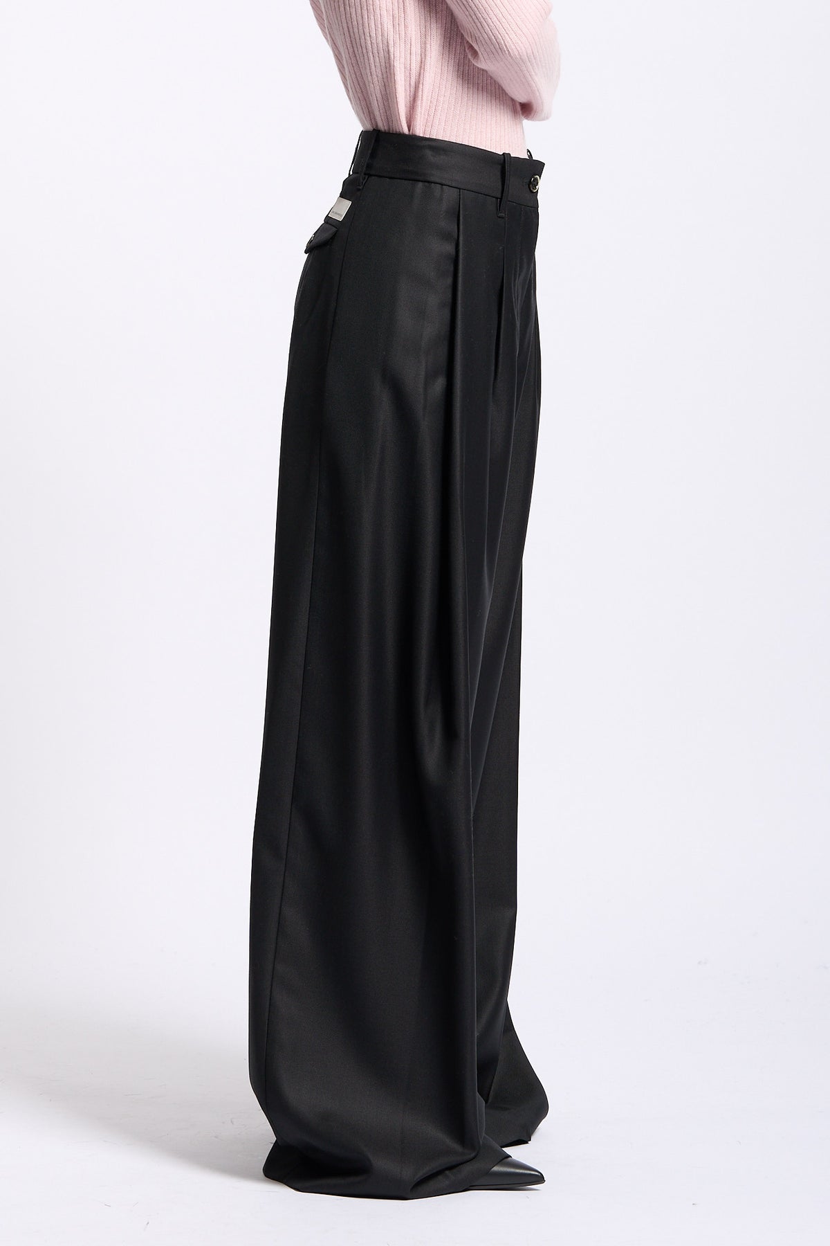 Nine in the morning Pantalone PETRA donna nero-6