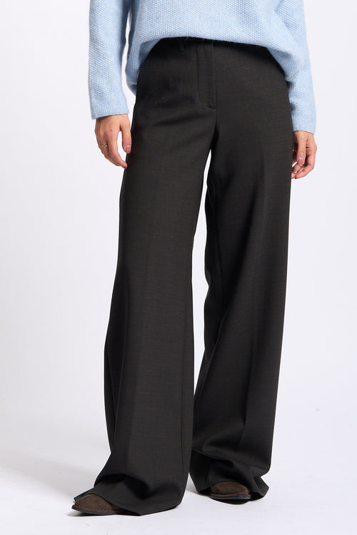 Nine in the morning Pantalone palazzo NADIA testa di moro donna