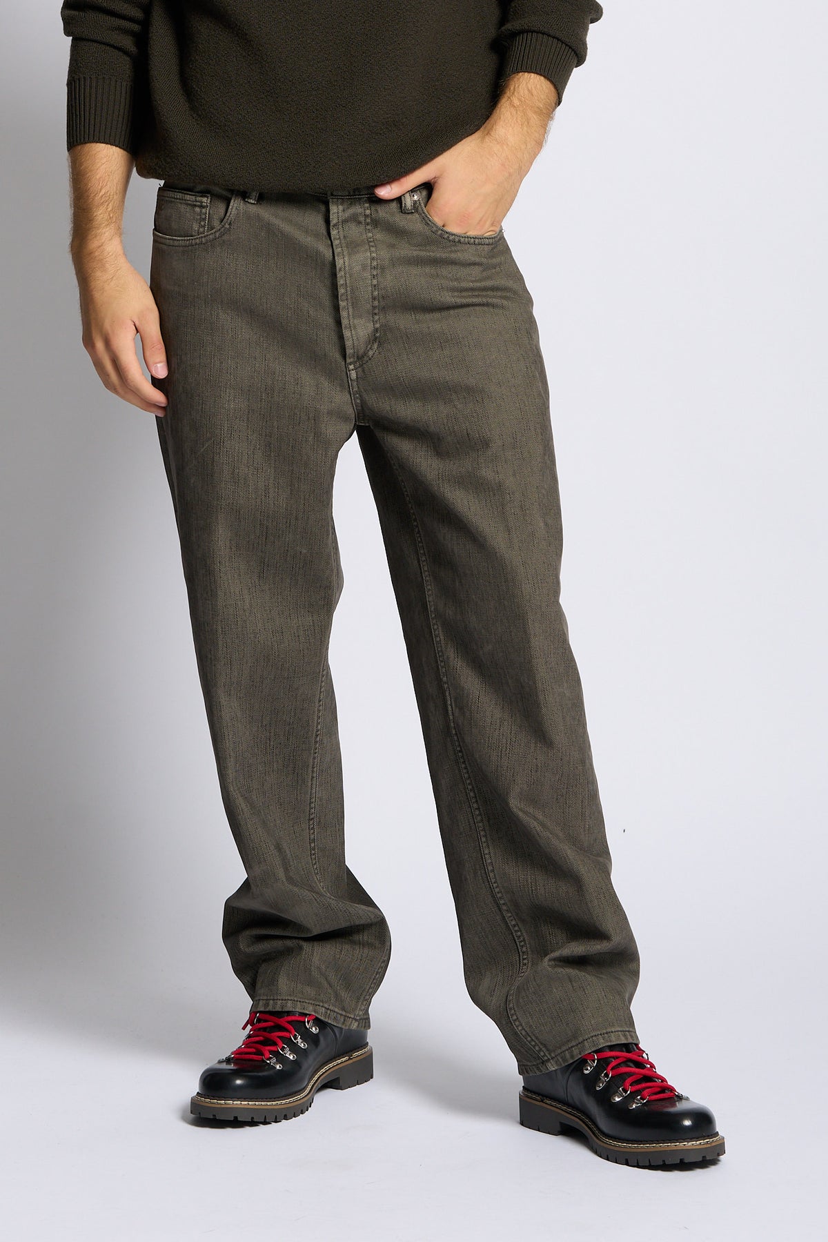 Nine in the morning Pantalone Visone Uomo-3