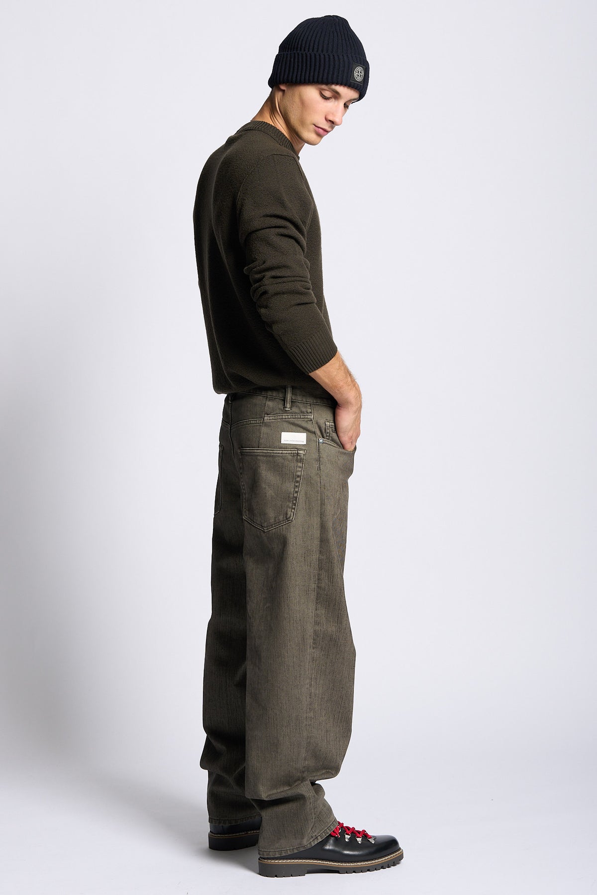 Nine in the morning Pantalone Visone Uomo-5