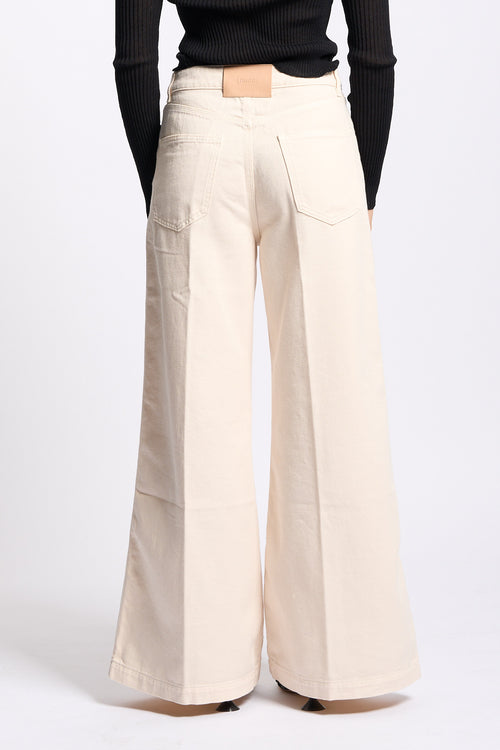 Nude Pantalone Tilda Bianco Donna-2