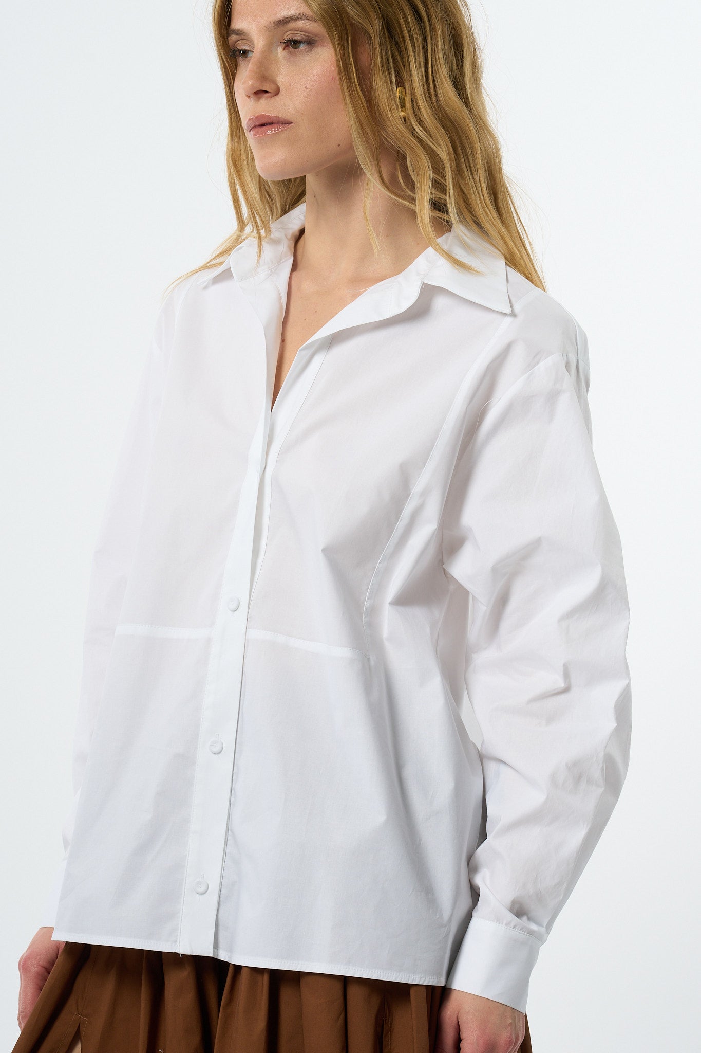 Olla Pareg Camicia Bianco Donna-4