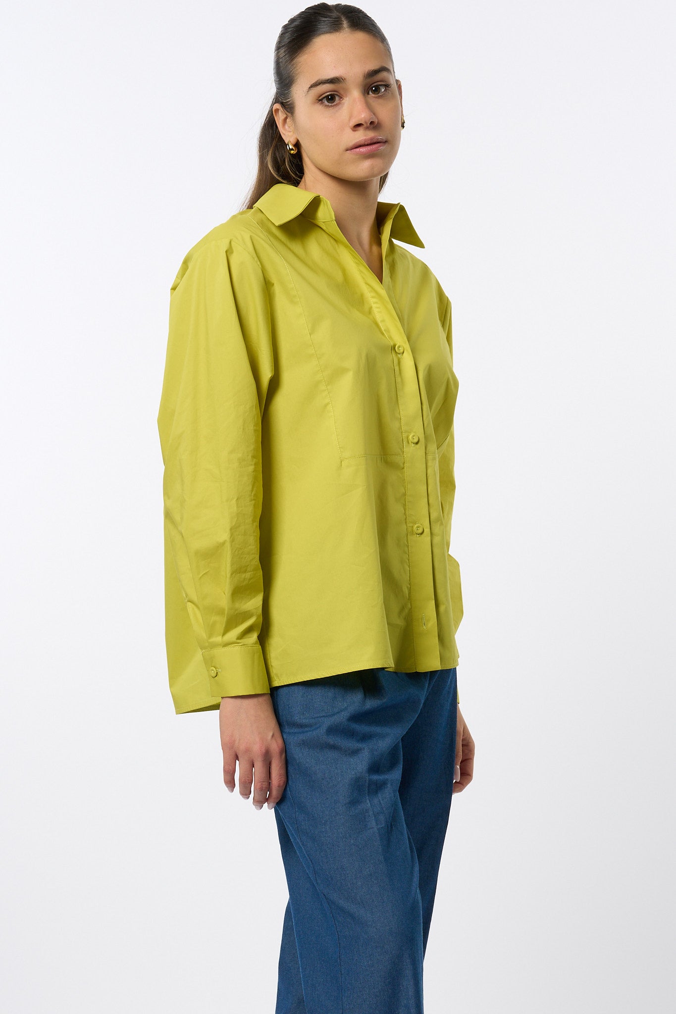 Olla Pareg Camicia Lime Donna-1