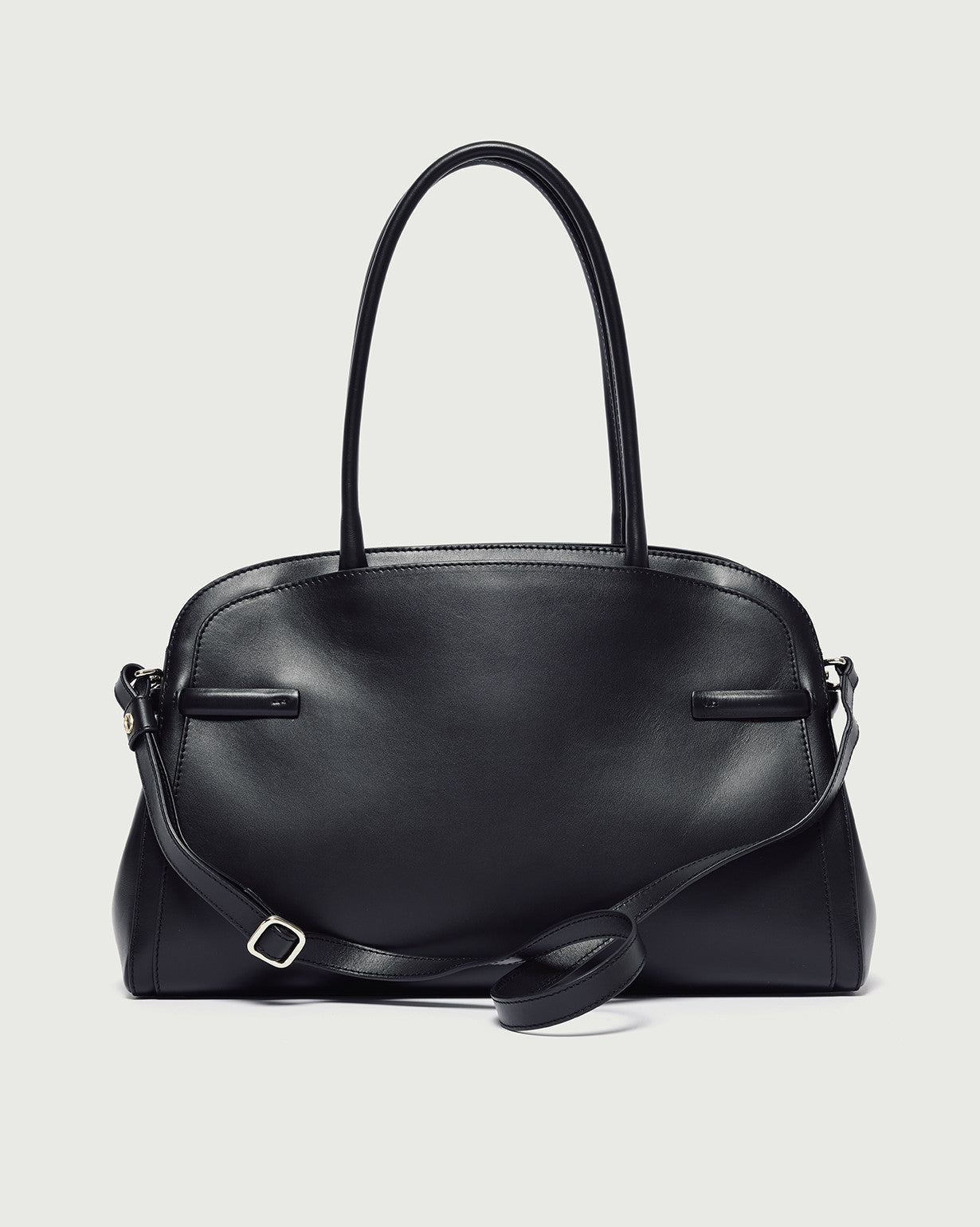 Orciani Borsa Aura Pelle Nero Donna-5