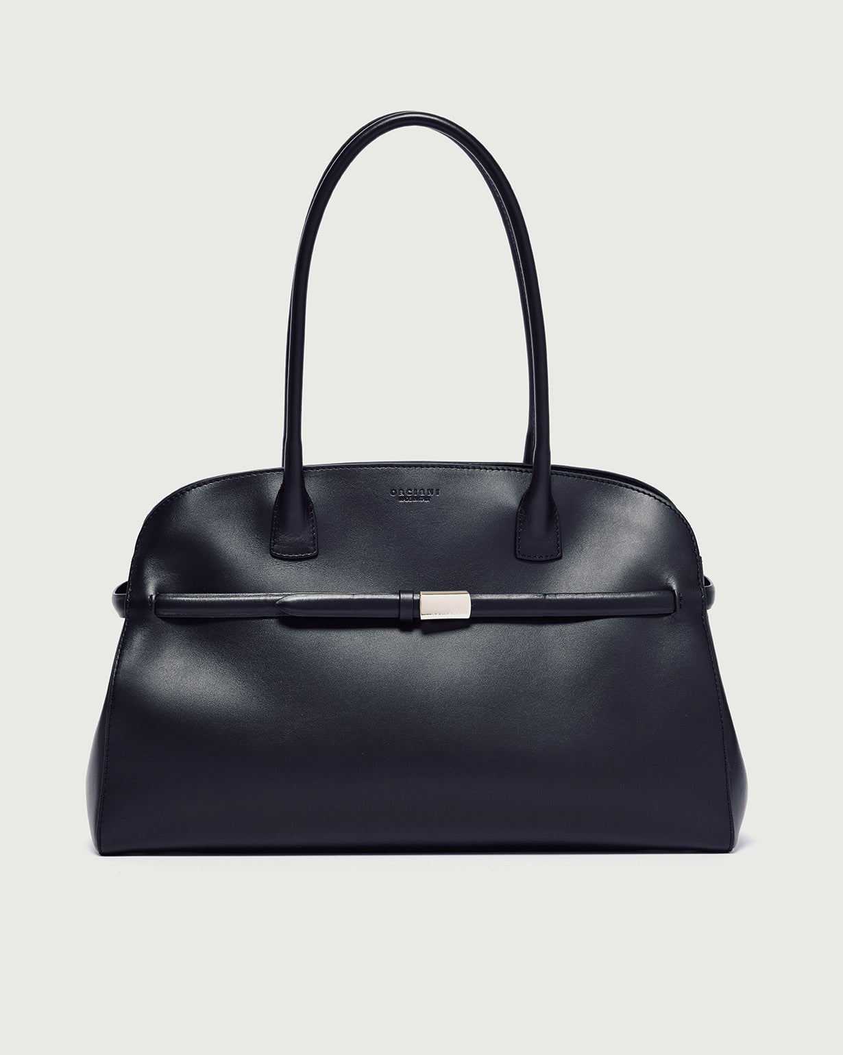 Orciani Borsa Aura Pelle Nero Donna-1