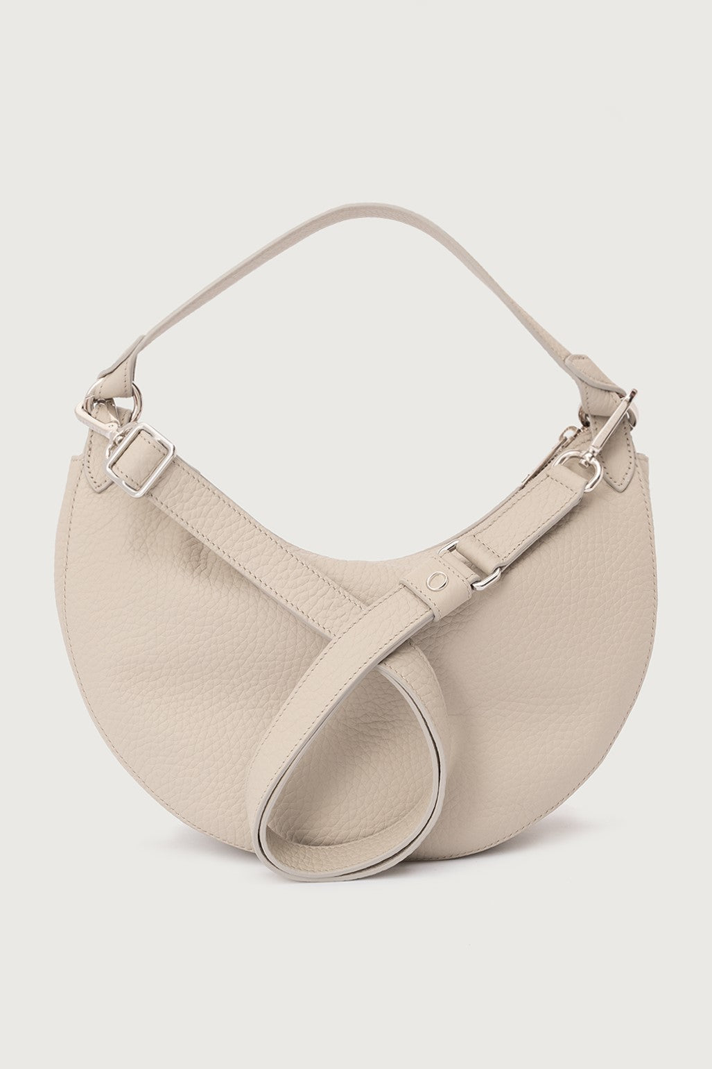 Orciani Borsa Dumpling Media Argilla Donna-3