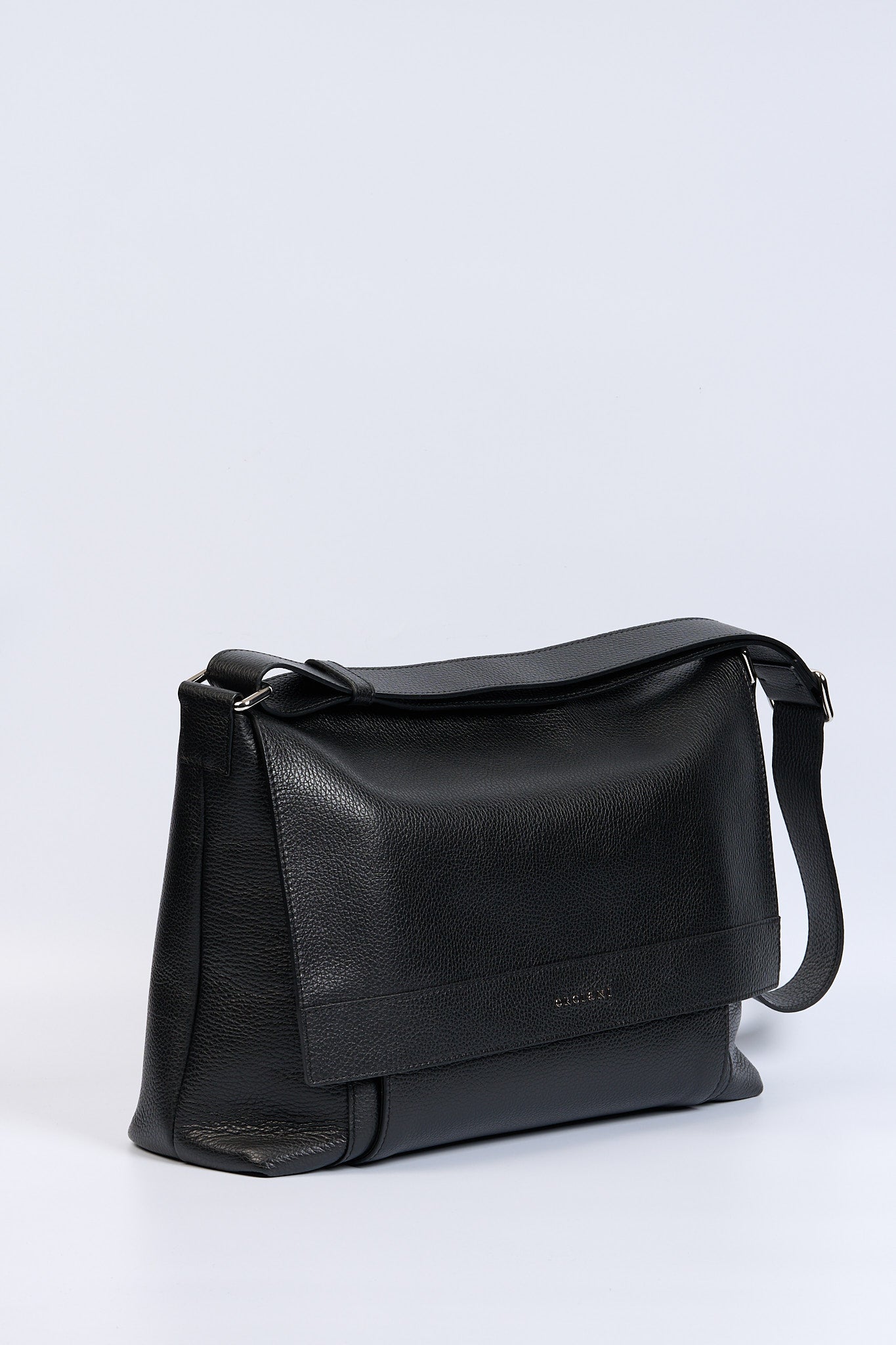 Orciani Borsa Messenger Nero Uomo-2