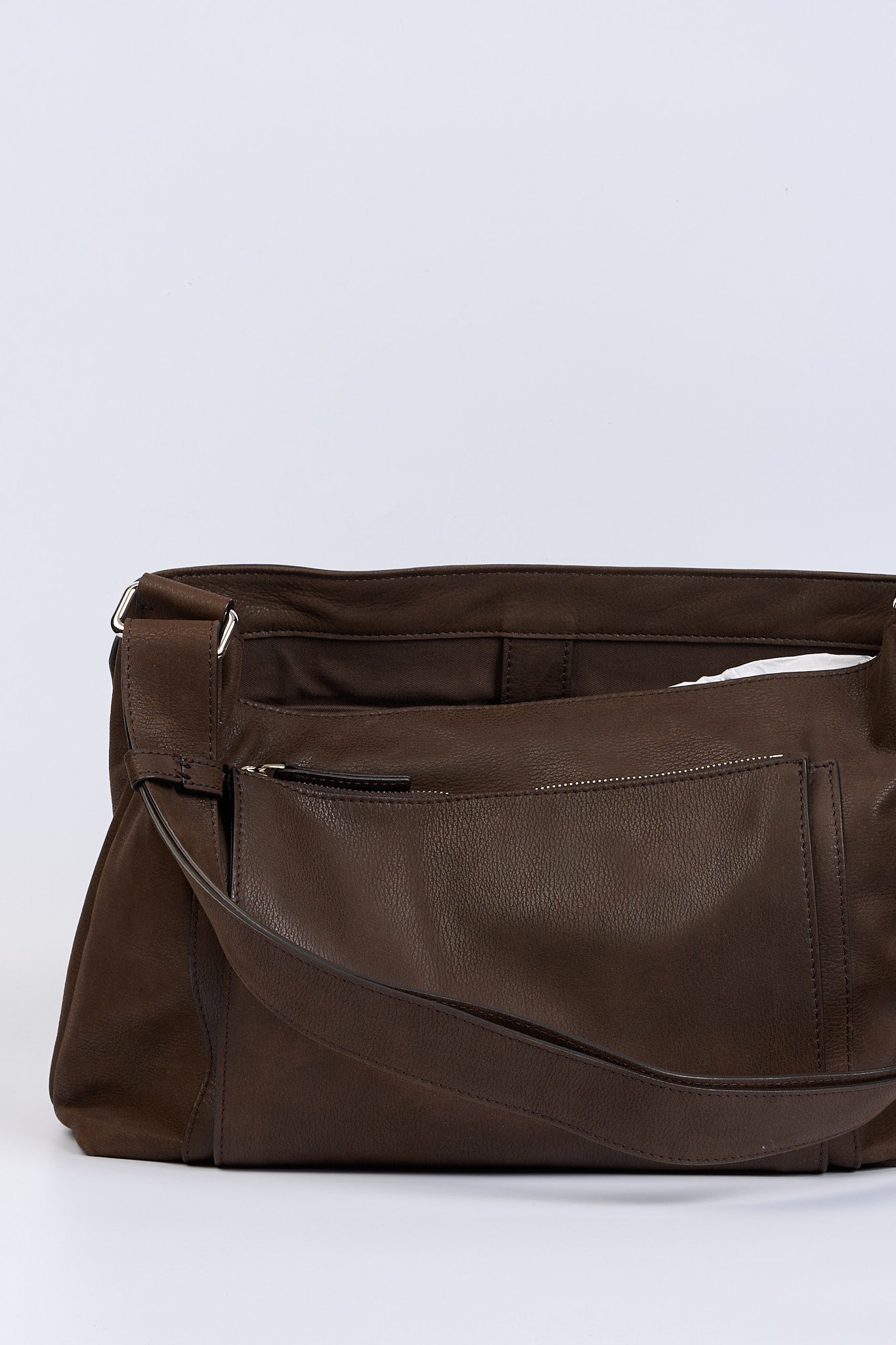 Orciani Borsa Messenger Testa Di Moro Uomo-5