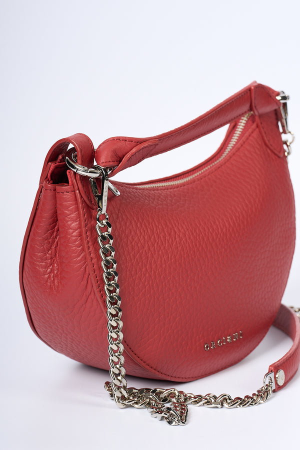Orciani Mini Mezzaluna Terrarossa Women's Bag-2