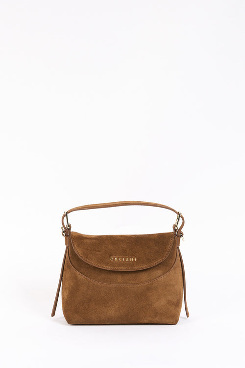 Orciani Borsa NANA PEACH Small Cocoa Donna-2