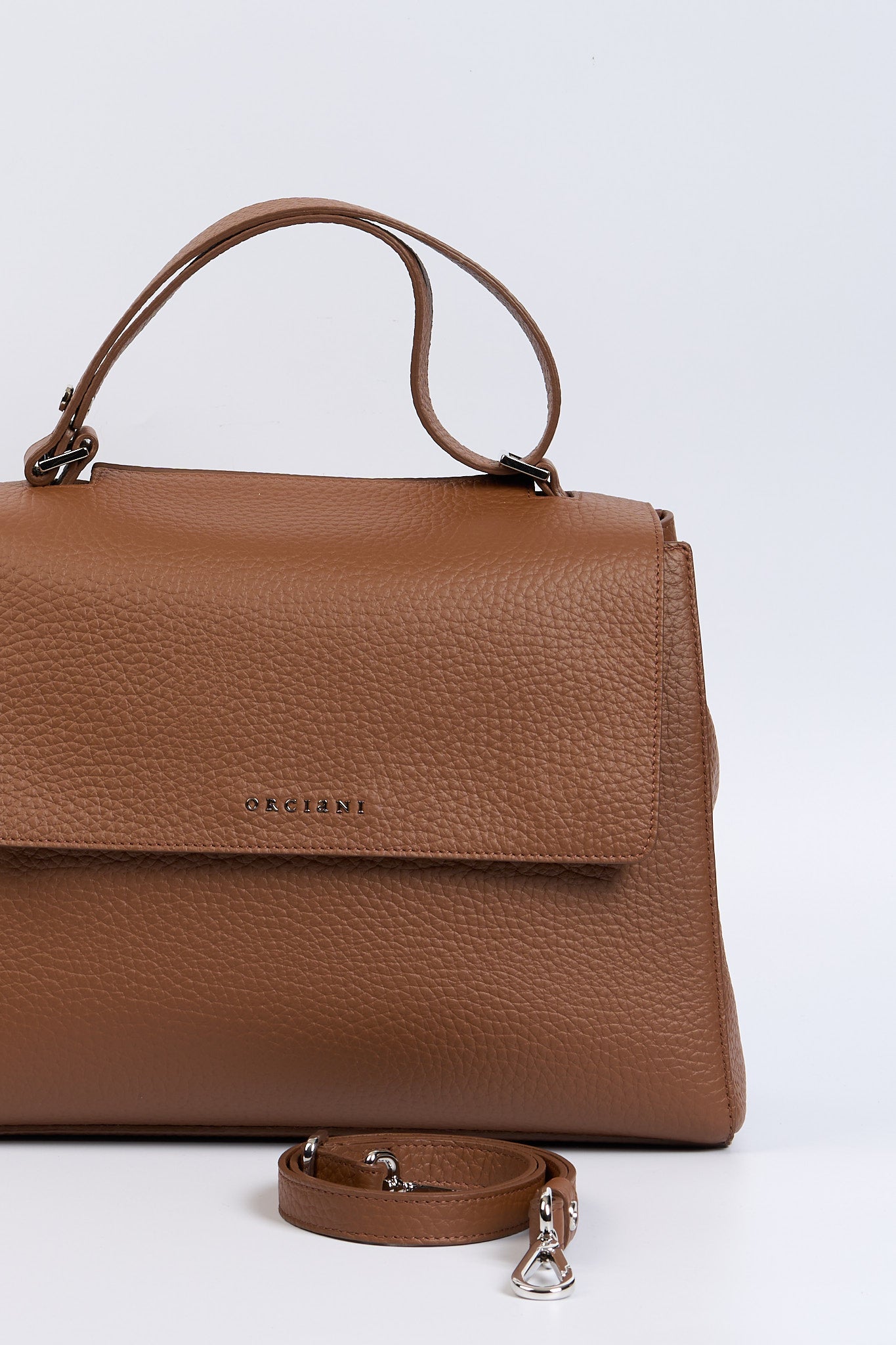 Orciani Borsa SVEVA Media Soft Cocoa Donna-4