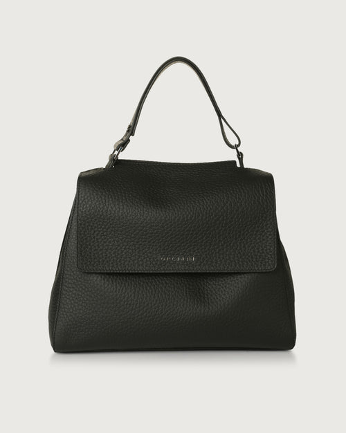 Orciani Borsa SVEVA MEDIA SOFT Nero Donna in pelle