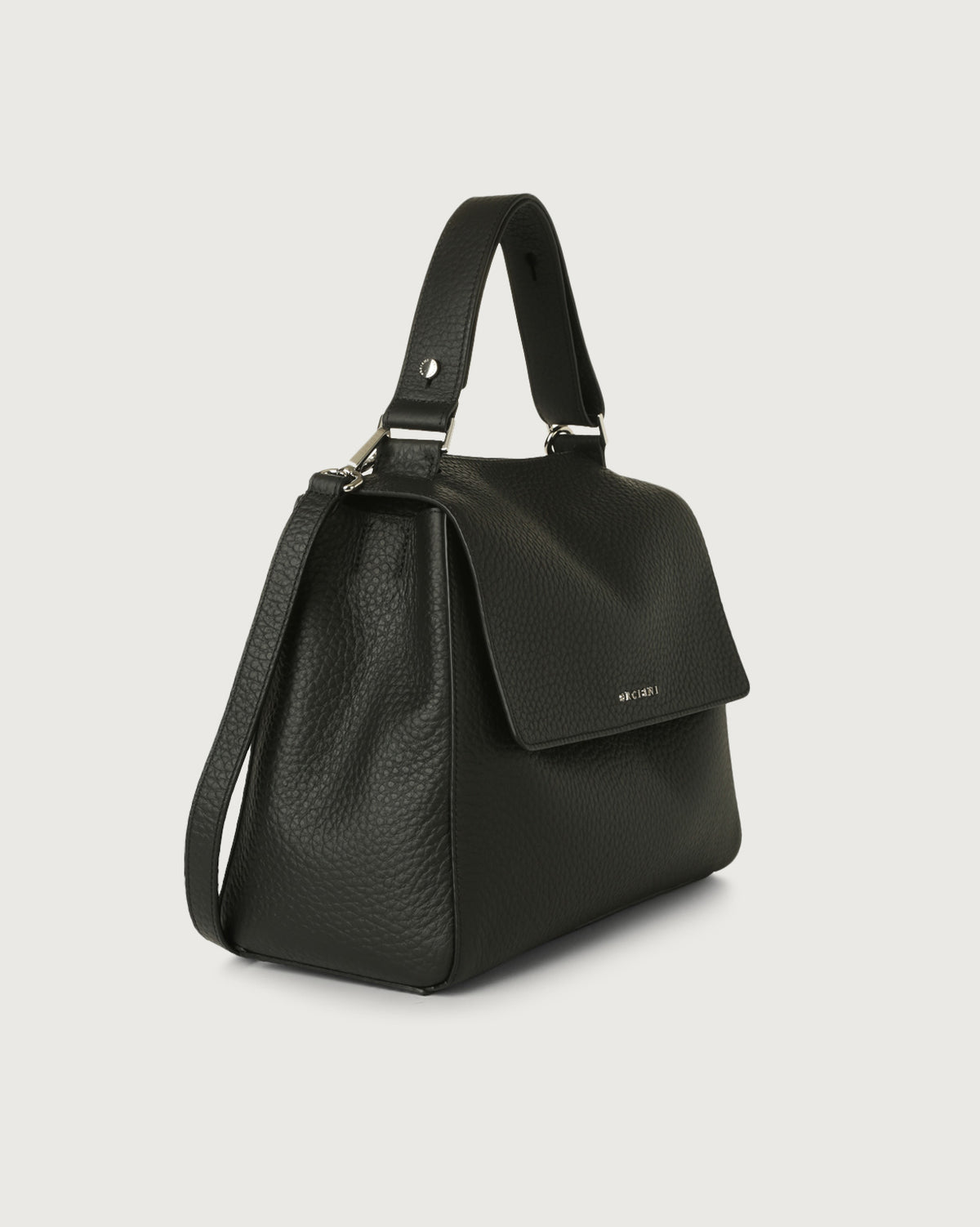 Orciani Borsa SVEVA MEDIA SOFT Nero Donna in pelle-2