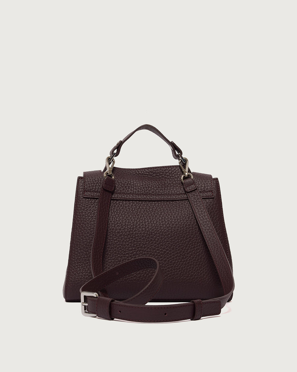 Orciani Borsa SVEVA PICCOLA SOFT Bordeaux Donna-3