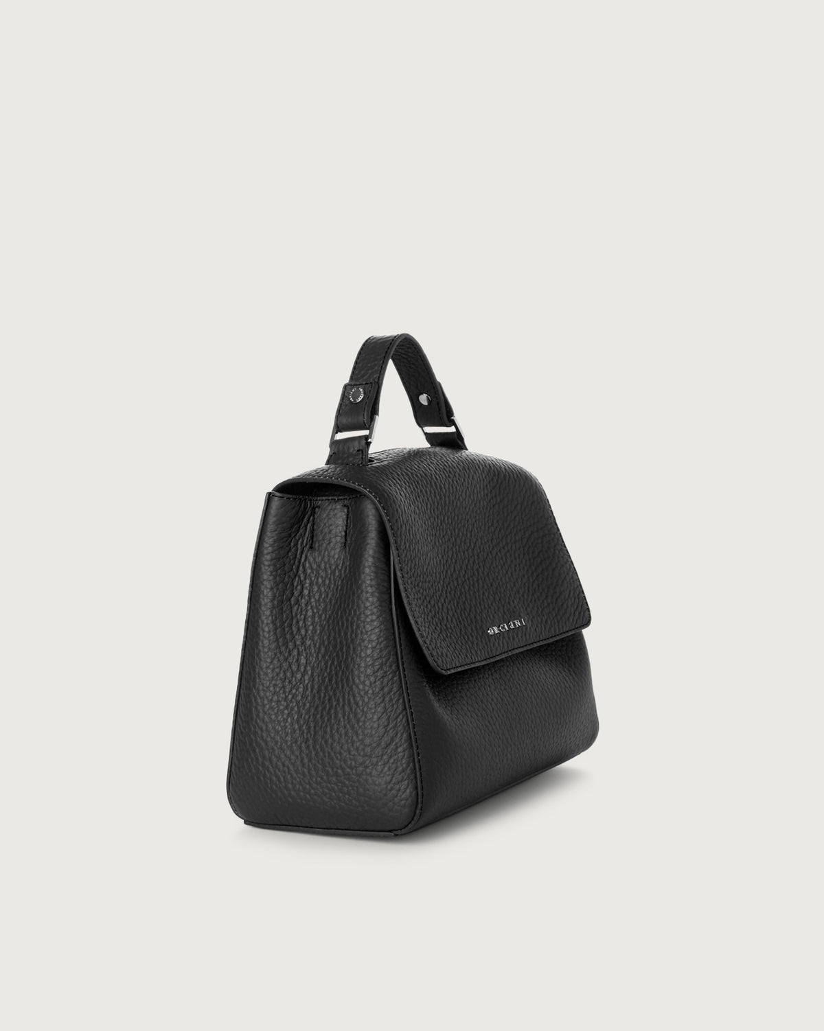 Orciani Borsa SVEVA PICCOLA SOFT Nero Donna in pelle-3