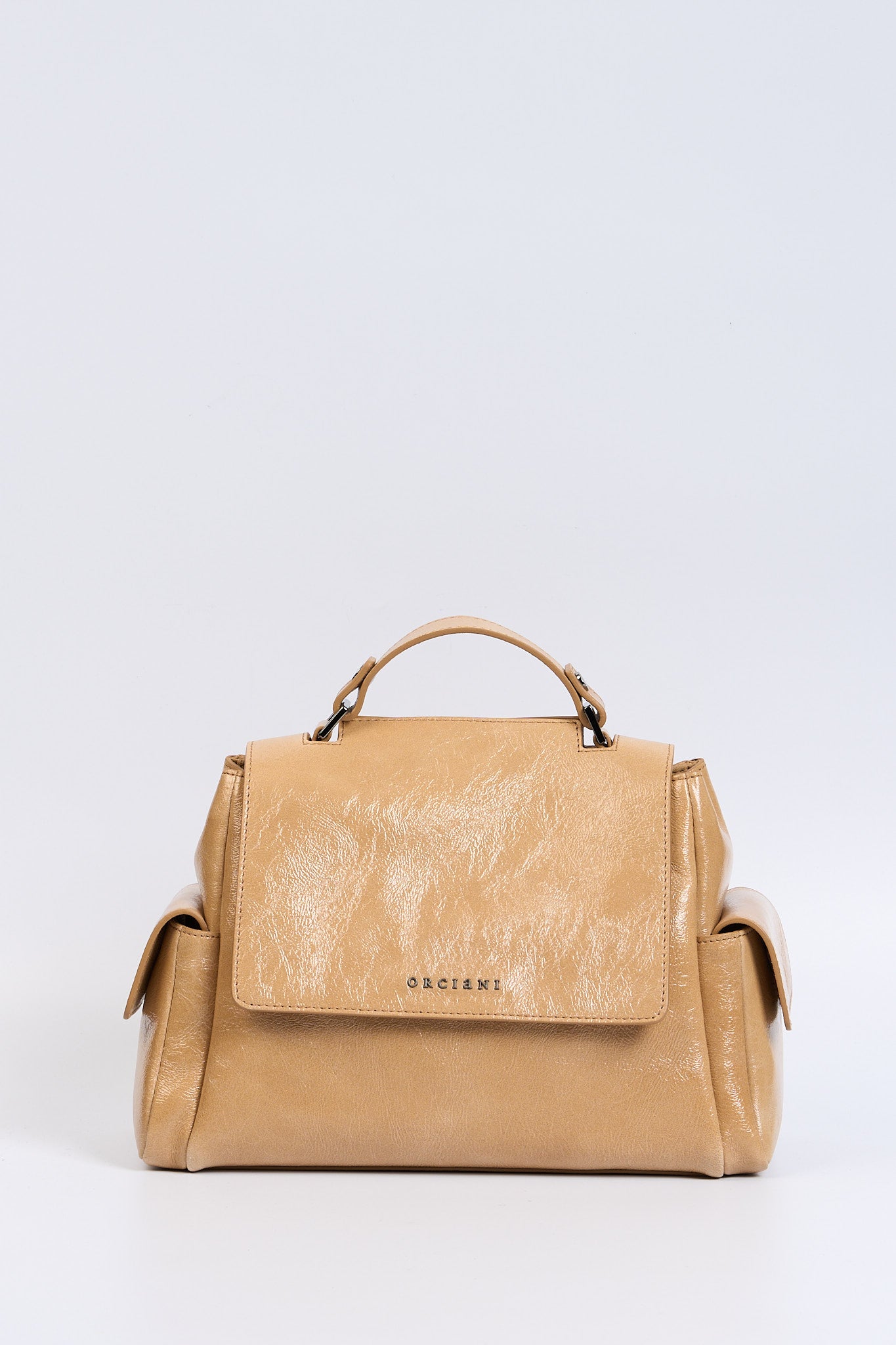Orciani Borsa SVEVA Small Cargo Biscotto Donna-4