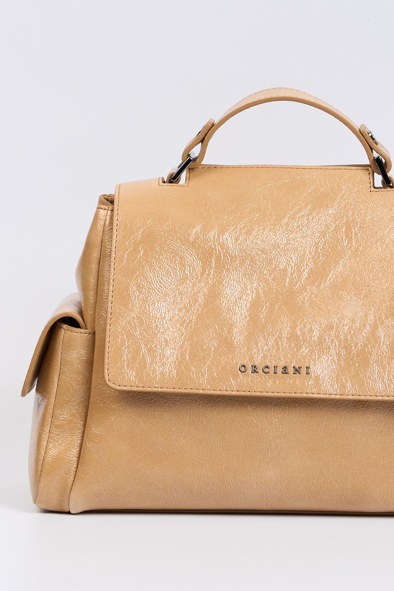 Orciani Borsa SVEVA Small Cargo Biscotto Donna-5